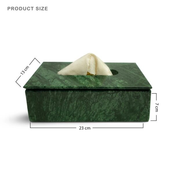 Marble Tissue Box ( Green ) - Image 5