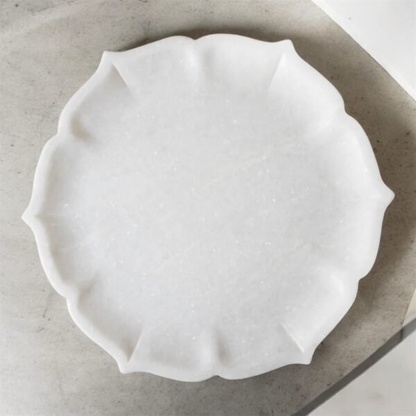 Marble Tray ( Flower )
