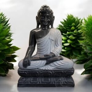 Buddha Black Marble Statue