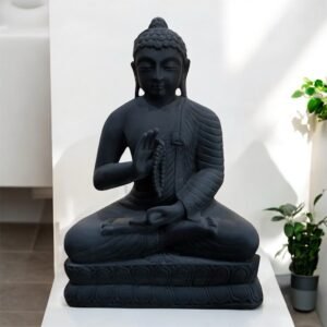Buddha Black Marble Statue