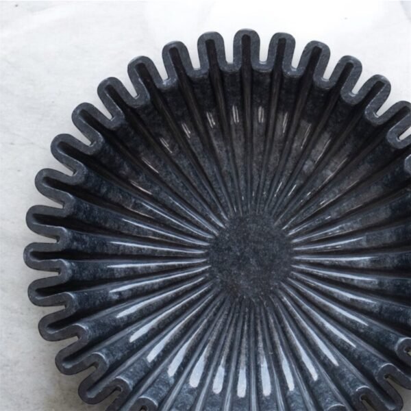 Marble Uril - Black Scalloped - Image 3