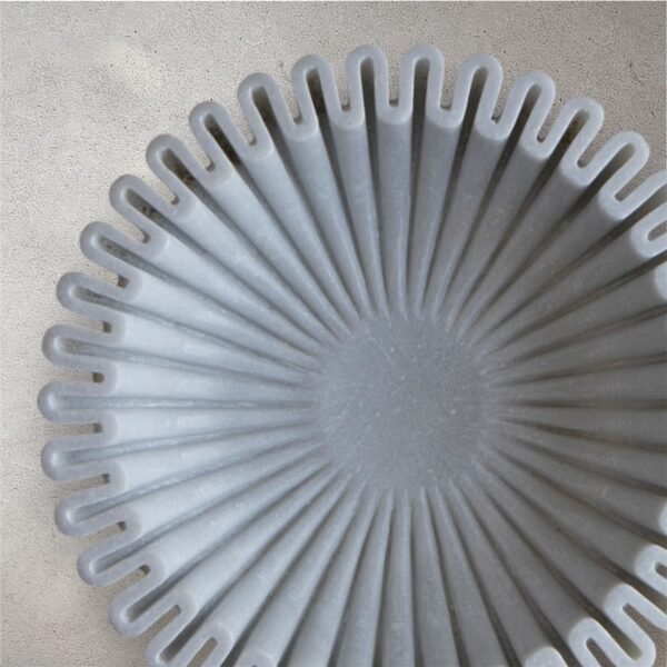 Marble Uril - Black Scalloped - Image 3