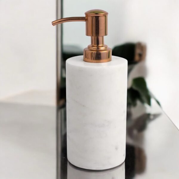 Marble Soap Dispenser ( Wonder White ) - Image 2