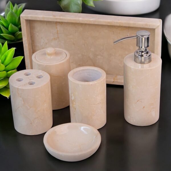 Marble Bathroom Set ( Bottochino ) - Image 2