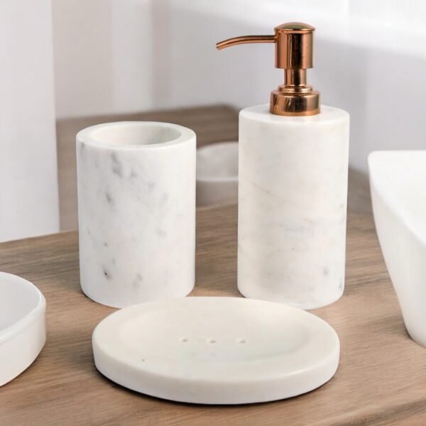 Marble Bathroom Set ( Wonder White ) - Image 3