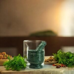 Green Marble - Mortar & Pestle