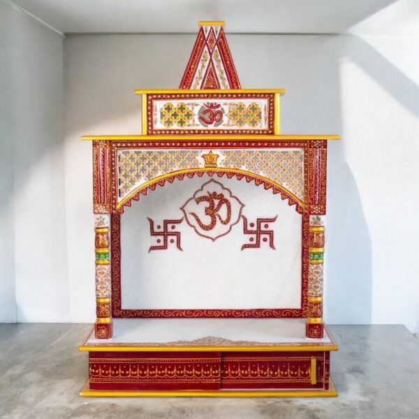 Marble Home Temple ( Large Painting ) - Image 3
