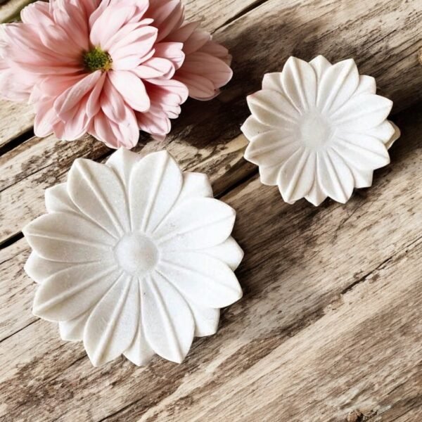White Marble Bowl - Small - Image 5
