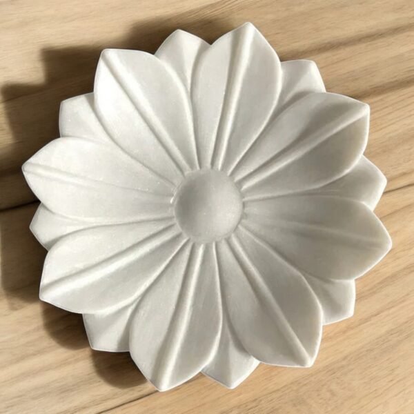 White Marble Bowl - Small - Image 4