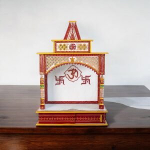 Marble Home Temple ( Large Painting )