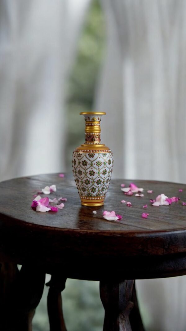 Handpainted Flower Vase - Image 2